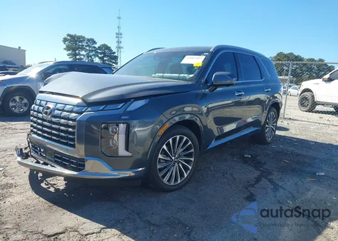 2025 Hyundai Palisade Calligraphy from USA, damaged, VIN KM8R7DGE0SU951687